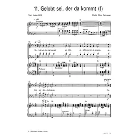 Produktbild des Artikels Gelobt sei, der da kommt (Noten - Download)
