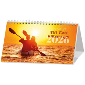 Produktbild des Artikels Abenteuer - Mit Gott unterwegs 2026 - Postkartenkalender (Kalender - Spiralbindung)