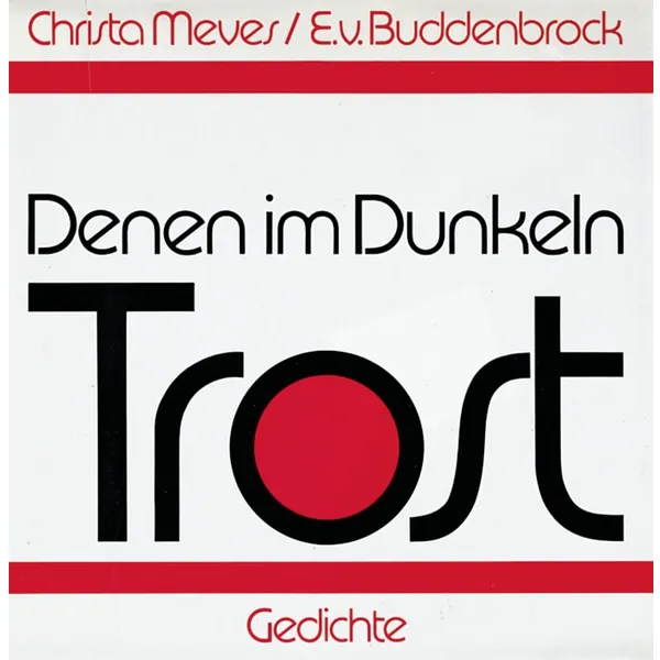 Produktbild des Artikels Denen im Dunkeln - Trost (Buch - Kartoniert)
