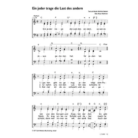 Produktbild des Artikels Ein jeder trage die Last des andern (Noten - Download)