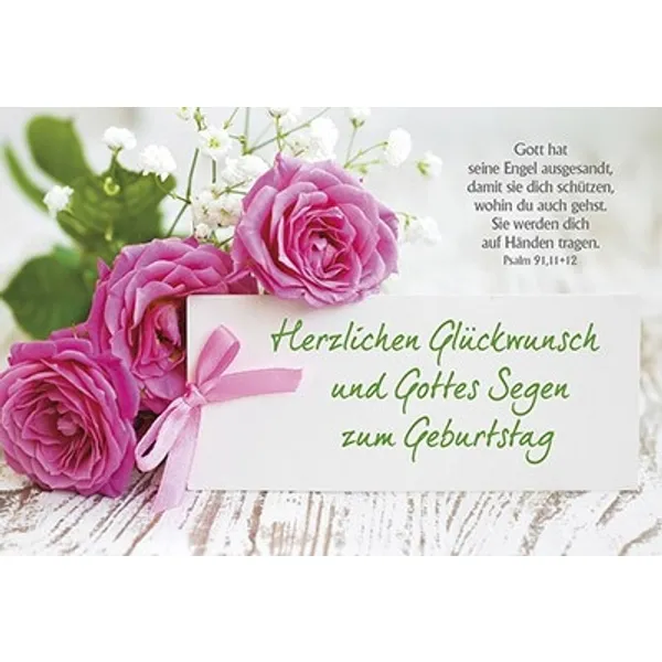 Produktbild des Artikels Faltkarte: Herzlichen Glückwunsch (Schreibwaren)