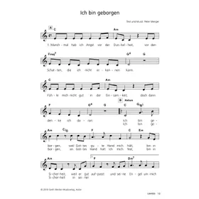 Produktbild des Artikels Ich bin geborgen (Noten - Download)