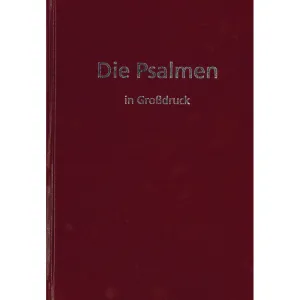 Produktbild des Artikels Die Psalmen - Großdruck (Bibel - Hardcover)