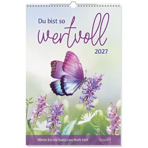 Produktbild des Artikels Du bist so wertvoll 2027 - Wandkalender (Kalender - Spiralbindung)
