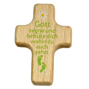 Produktbild des Artikels Handkreuz "Gott segne und behüte dich" - grün ()