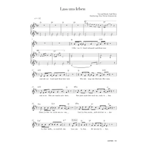 Produktbild des Artikels Lass und leben (Noten - Download)