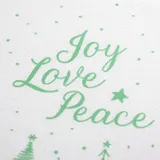 Stimmungsbild zu Geschirrtuch "Joy Love Peace"