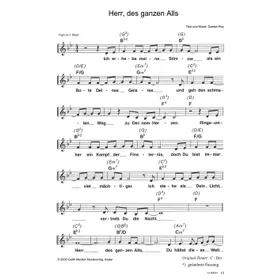 Produktbild des Artikels Herr, des ganzen Alls (Noten - Download)