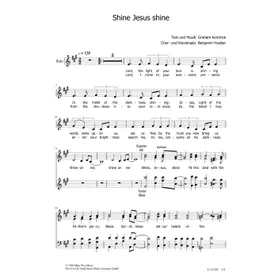 Produktbild des Artikels Shine Jesus Shine (Noten - Download)