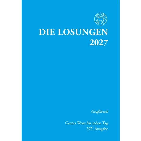 Produktbild des Artikels Losungen 2027 hellblau, Großdruck (Kalender - Taschenbuch)