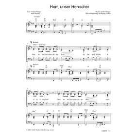 Produktbild des Artikels Herr, unser Herrscher (Noten - Download)