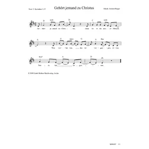 Produktbild des Artikels Gehört jemand zu Christus (Noten - Download)