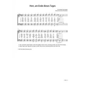 Produktbild des Artikels Herr, am Ende dieses Tages (Noten - Download)