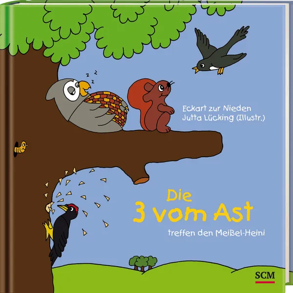 Produktbild des Artikels Die Drei vom Ast treffen den Meißel-Heini (Buch - Hardcover)