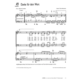 Produktbild des Artikels Danke für dein Wort (Noten - Download)