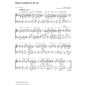 Produktbild des Artikels Darum jubel ich dir zu (Noten - Download)