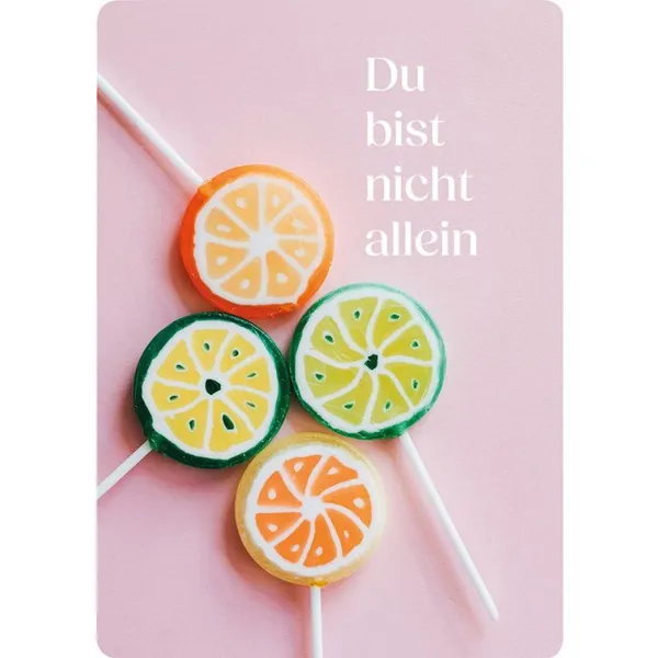 Produktbild des Artikels Postkarte - Du bist nicht allein (Schreibwaren)