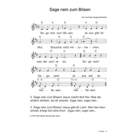 Produktbild des Artikels Sage nein zum Bösen (Noten - Download)