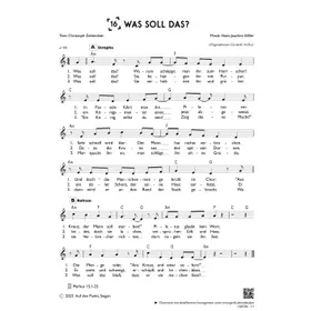 Produktbild des Artikels Was soll das? (einstimmig) (Noten - Download)
