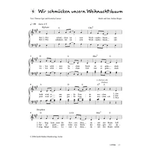Produktbild des Artikels Wir schmücken unsern Weihnachtsbaum (Noten - Download)