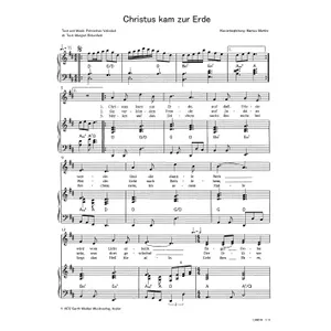 Produktbild des Artikels Christus kam zur Erde (Noten - Download)