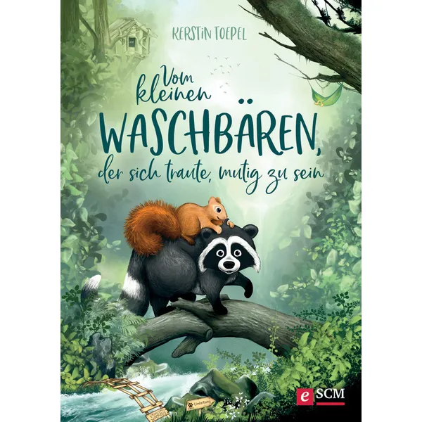 Produktbild des Artikels Vom kleinen Waschbären, der sich traute, mutig zu sein (E-Book - PDF Datei)