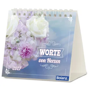 Produktbild des Artikels Worte von Herzen 2027 - Minikalender (Kalender - Spiralbindung)