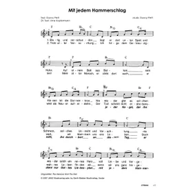 Produktbild des Artikels Mit jedem Hammerschlag (Noten - Download)