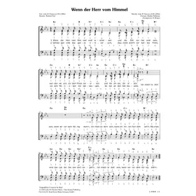 Produktbild des Artikels Wenn der Herr vom Himmel (Noten - Download)
