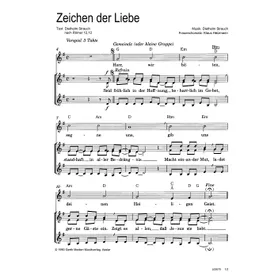 Produktbild des Artikels Zeichen der Liebe (Noten - Download)