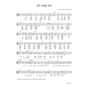 Produktbild des Artikels Ich singe laut (Noten - Download)