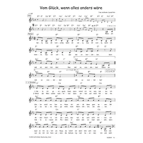 Produktbild des Artikels Vom Glück, wenn alles anders wäre (Noten - Download)