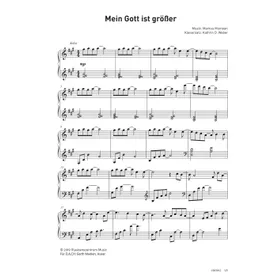 Produktbild des Artikels Mein Gott ist größer (Noten - Download)