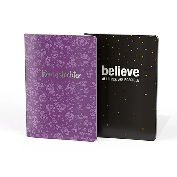 Produktbild des Artikels Notizheft-Set - Königstochter & Believe (Schreibwaren - Geheftet)