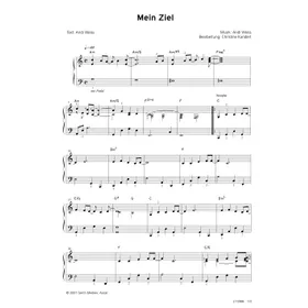 Produktbild des Artikels Mein Ziel (Noten - Download)