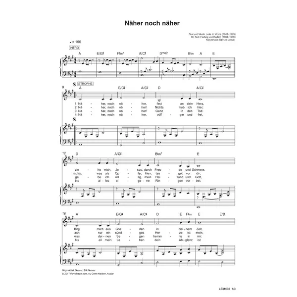 Produktbild des Artikels Näher, noch näher (Noten - Download)
