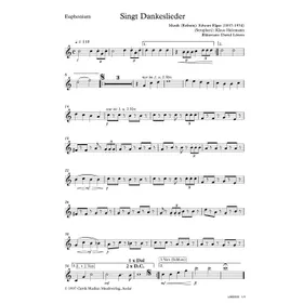 Produktbild des Artikels Singt Dankeslieder (Euphonium) (Noten - Download)