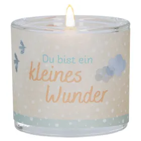 Produktbild des Artikels Windlicht LichtMomente "Du bist ein kleines Wunder" ()