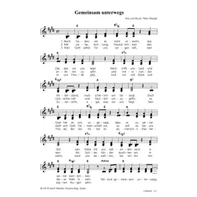 Produktbild des Artikels Gemeinsam unterwegs (Noten - Download)