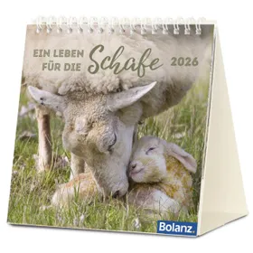 Produktbild des Artikels Ein Leben für die Schafe 2026 - Tischkalender (Kalender - Spiralbindung)
