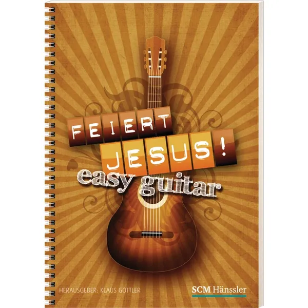 Produktbild des Artikels Feiert Jesus! easy guitar (Liederbuch - Spiralbindung)