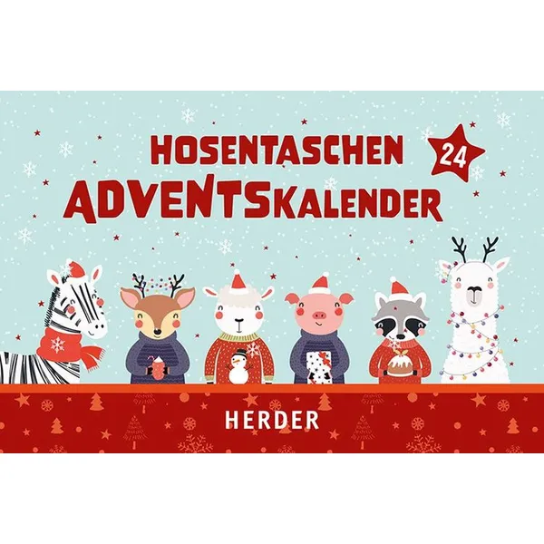 Produktbild des Artikels Hosentaschenadventskalender 2025 - illustriert (Kalender)