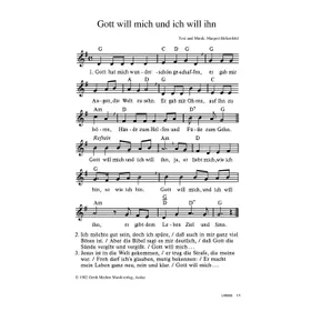 Produktbild des Artikels Gott will mich und ich will ihn (Noten - Download)
