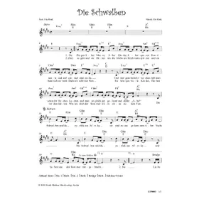 Produktbild des Artikels Die Schwalben (Noten - Download)