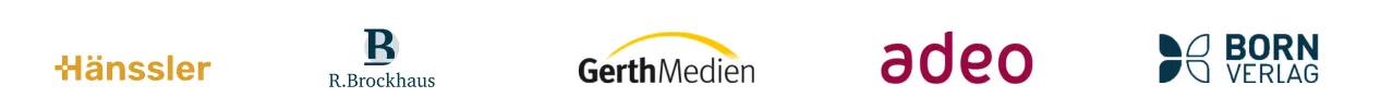 Banner Logos Imprints von SCM