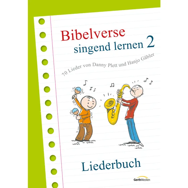 Produktbild des Artikels Bibelverse singend lernen 2 (Liederbuch - Spiralbindung)