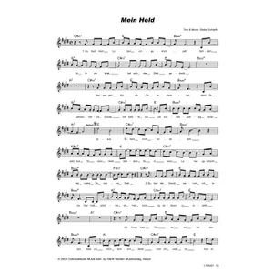 Produktbild des Artikels Mein Held (Noten - Download)