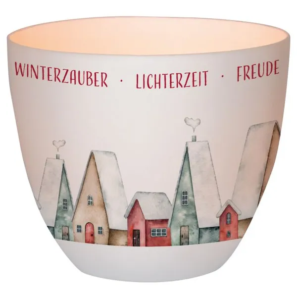 Produktbild des Artikels Windlicht LichterZeit "Winterzauber" ()