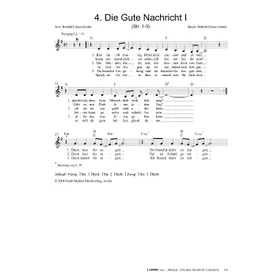 Produktbild des Artikels Die Gute Nachricht I (Str. 1-3) (Noten - Download)