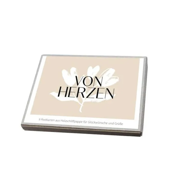 Produktbild des Artikels Von Herzen - Postkartenbox (Schreibwaren)